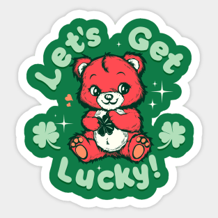 Let’s Get Lucky! Sticker